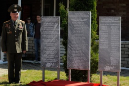 В пожарной части Майкопа открыли мемориал, посвященный огнеборцам-фронтовикам
