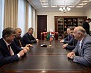 Встреча Главы РА с делегацией из Абхазии